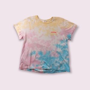 𝅺RE/DONE Tie Dye T Shirt Classic
